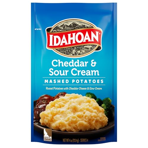 Image of IDAHOAN REGULAR MASHED INSTANT POTATO MIX FLAKES 4 OZ