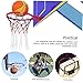 Happyyami 2pcs Heavy Duty Basketball Practice Nets Woven Design for Indoor and Outdoor Basketball Hoops Weather-Resistant Tear-Resistant Performance
