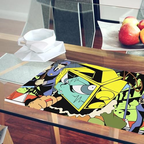Napperons de table Manga antidérapants en liège isolant lot de 4