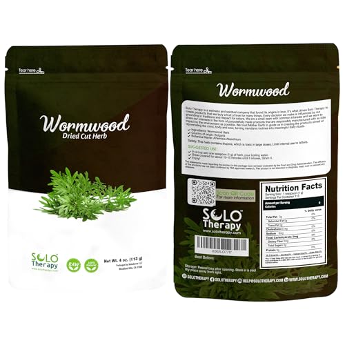 Solo Therapy Wormwood Dried Cut Herb