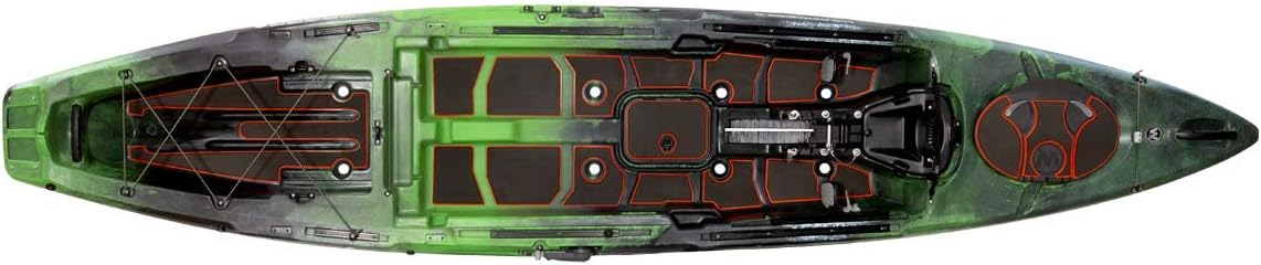Wilderness Systems Silent Traction Pad Kit - Custom Fit - Rubberized Kayak Traction Kits