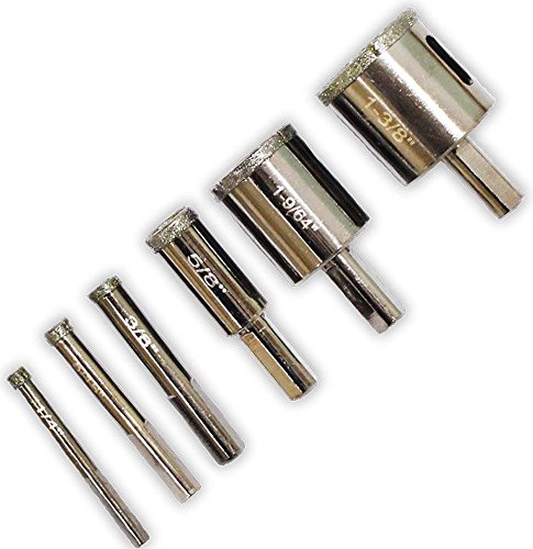 Set de 6 Brocas de Diamante para Vidrio y Mármol miniatura 1