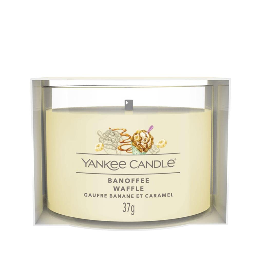 Yankee Candle Banoffee petite bougie pour éliminer les odeurs et parfumer la maison