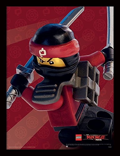 LEGO Ninjago Movie Kai Crop, Stampa con Cornice