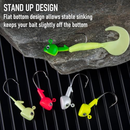 Leurres plombés dorés Dr.Fish avec base plate pour une action de pêche ultra stable - 5