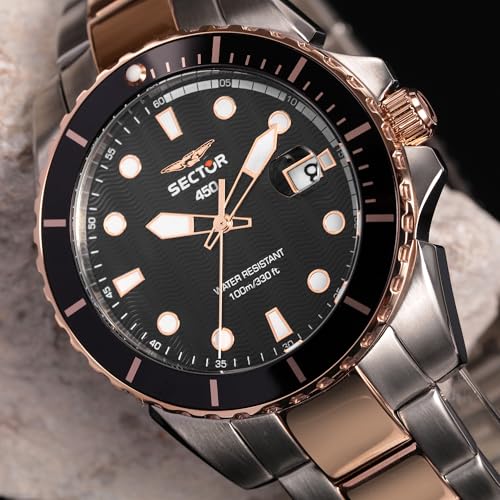 Sector No Limits Orologio Uomo 8033288898962, Rosa, Bracciale - 6