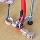 Hanured 2 Stück Ratsche Schnellspanner 20mm, Spannelement, Kniehebelspanner, Verstellbare Schnellspannpresse, Tischpressenhalterung für die Holzbearbeitung, für Multifunktionstische