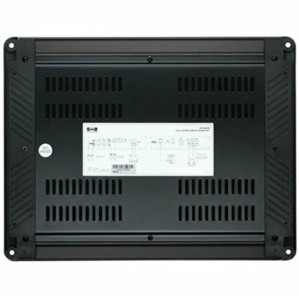 SOUNDSTORM SSL 1 EVO3000.1 amplificatore 1 canale 3000 watt max stabile a 1 ohm specifico per subwoofer classe d con controllo remoto incluso e filtro subsonico, 1 pezzo