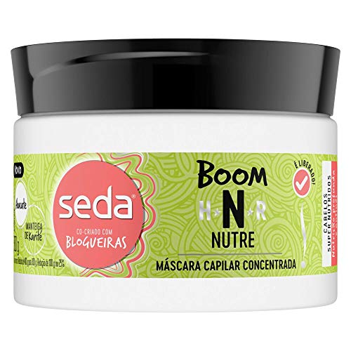 Máscara Capilar De Tratamento Seda Boom Nutre 300 G, Seda