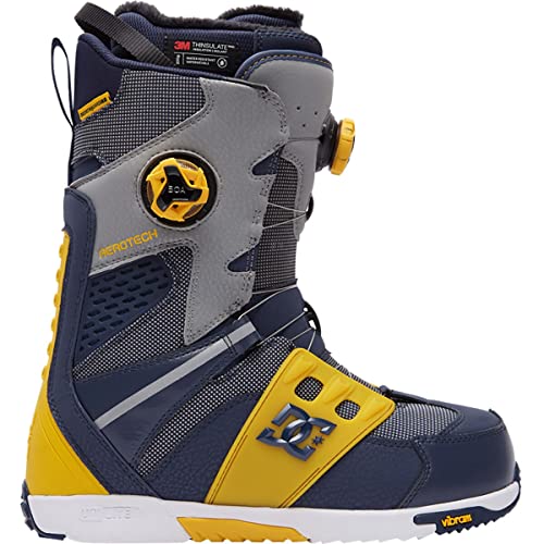 DC Phantom Snowboard Boots Dc Navy/Yellow 11.5 D (M)