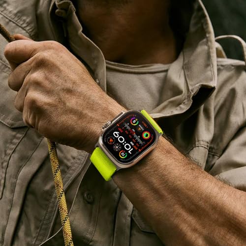 Image of Suitisbest Straps Compatible for Apple Watch Ultra 3 Strap 49 /46 /45 /44 /42 /41 /40 /38mm, Stretchy Nylon Sport Loop Strap with S-Hook for Apple Watch Ultra 3 /2 /1 SE3 Series 11 10 9 8 7 6 5 4【Band only】