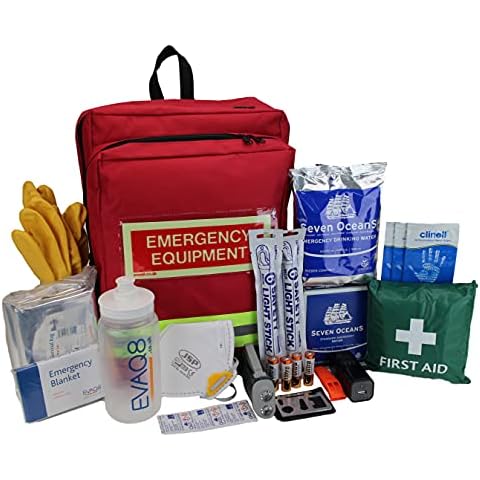 EVAQ8 Emergency Go Bag 72 Hour Survival Kit Complete Cover