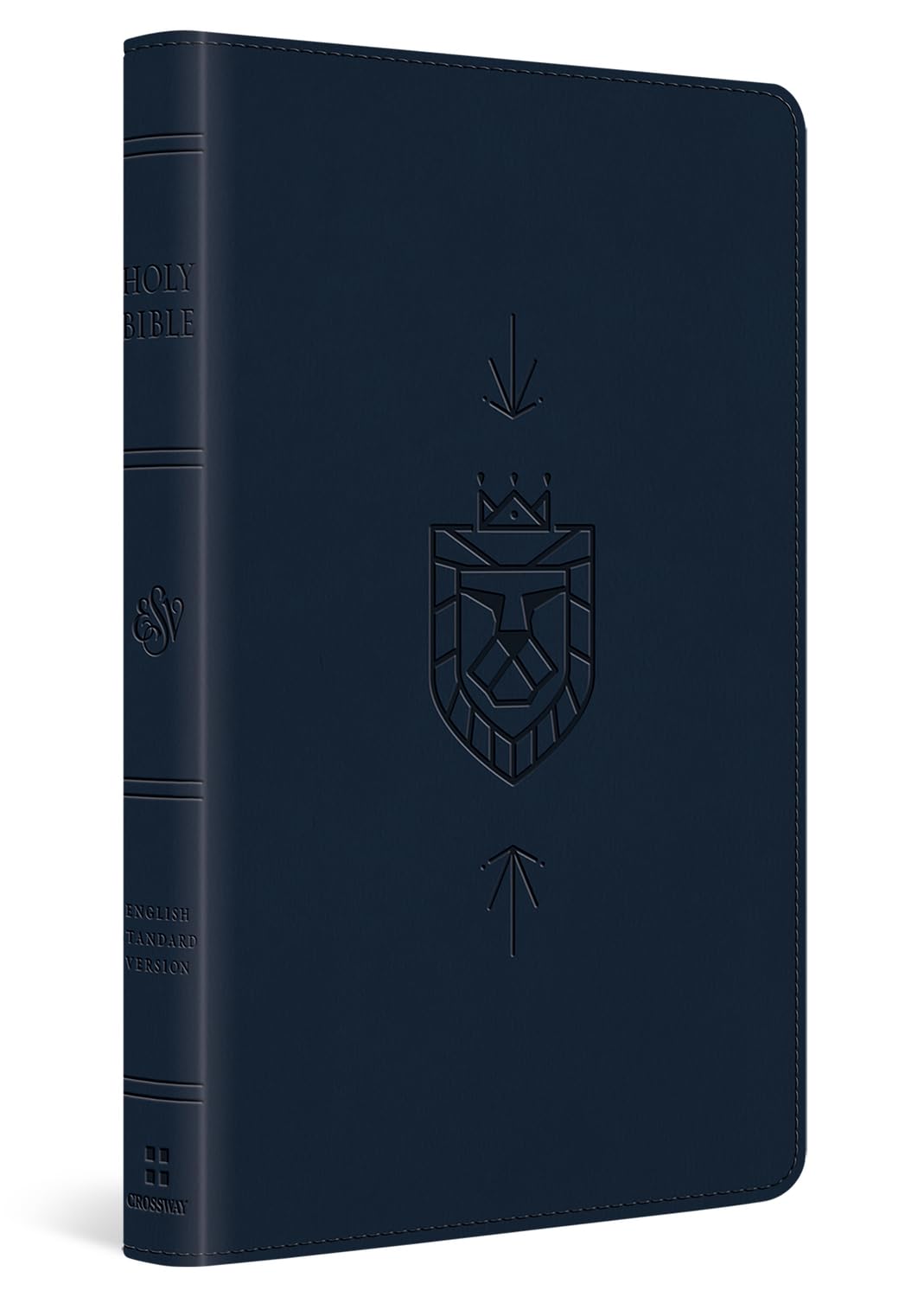 ESV Kid's Bible, Thinline, Red Letter (TruTone, Dark Blue, Lion of Judah Design)