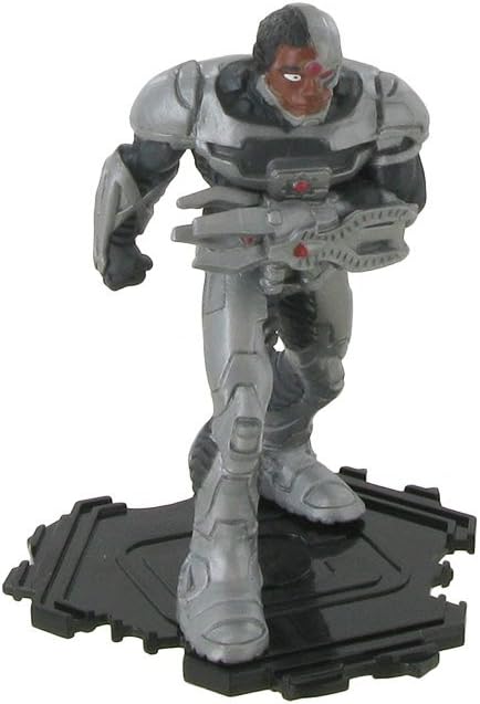 Figuras de la liga de la justicia – Figura Cyborg - 9 cm - DC comics - Justice league - liga de la justicia (Comansi Y99199)