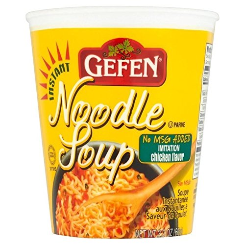 Gefen No Msg Chicken Noodle 65g - Pack of 6