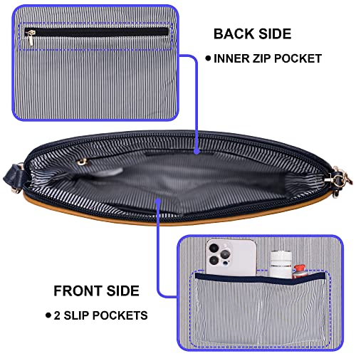 Image of Solene Womens Lightweight Medium Crossbody Purse with Tassel, Perfect Size Crossbody Bags for Daily Use, travel