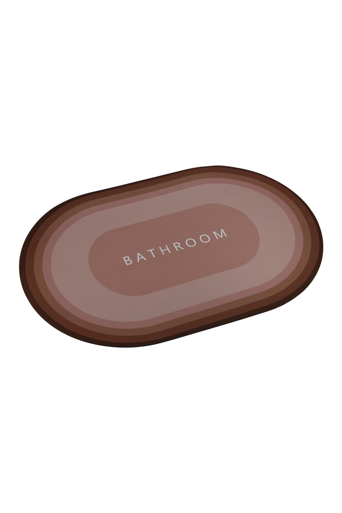 Sihirli Su Emici Banyo ve Çok Amaçlı Kaydırmaz Tabanlı Paspas 58 x 38 cm, Gül Kurusu
