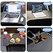 Ronsoile Car Desk for Tesla Model 3 Y, Foldable Tesla Desk for Laptop, Car Table Tray for Tesla Passenger Seat, Tesla Table Travel Tray for Kids, Food & Tablets, Tesla Tray Long Trip Essentials