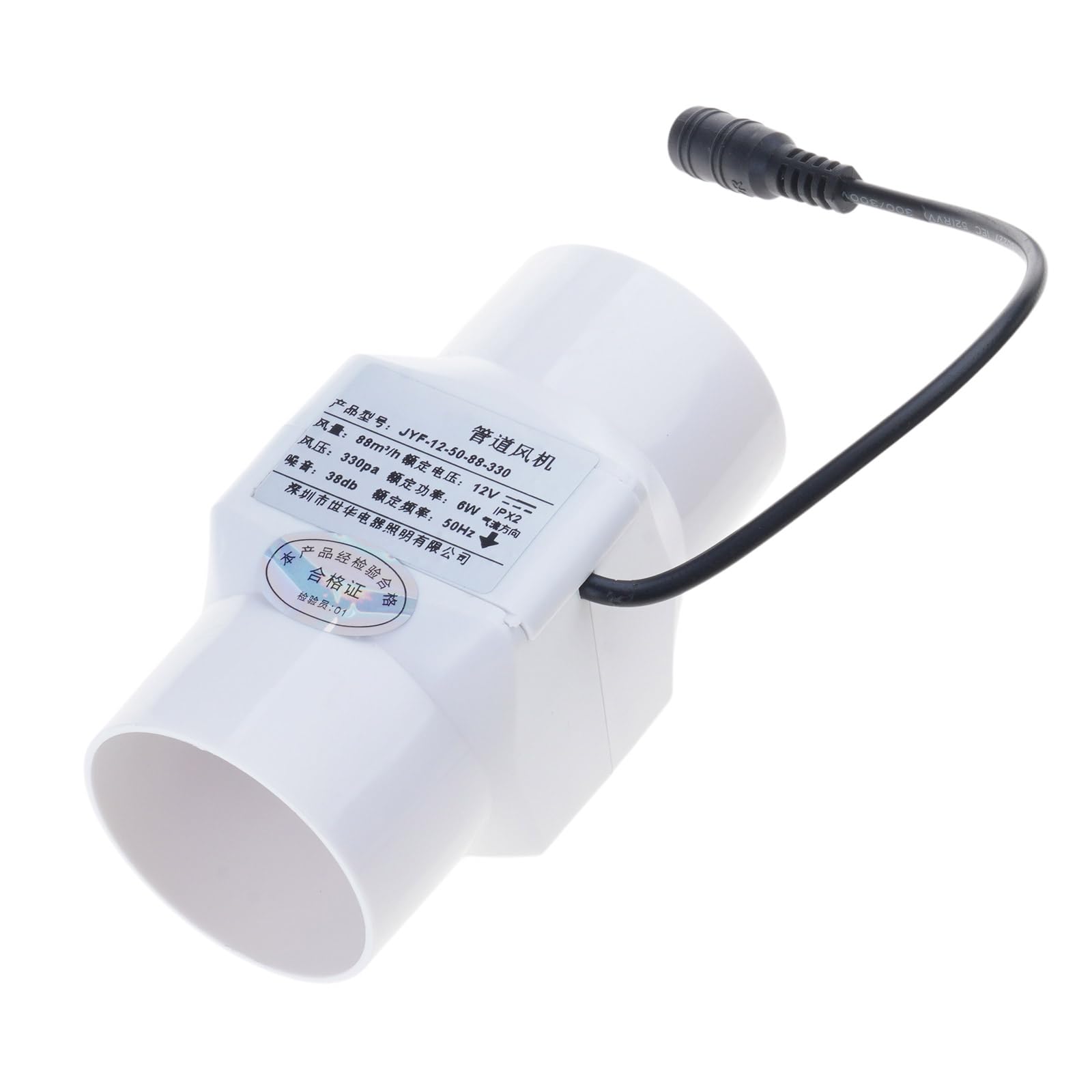 Tsophreniq 6W Noise Ventilation Suitable For Continuous Ventilation In Attics And Greenhouses, Indoor Gardening & Heat Transfer Hvac Blower