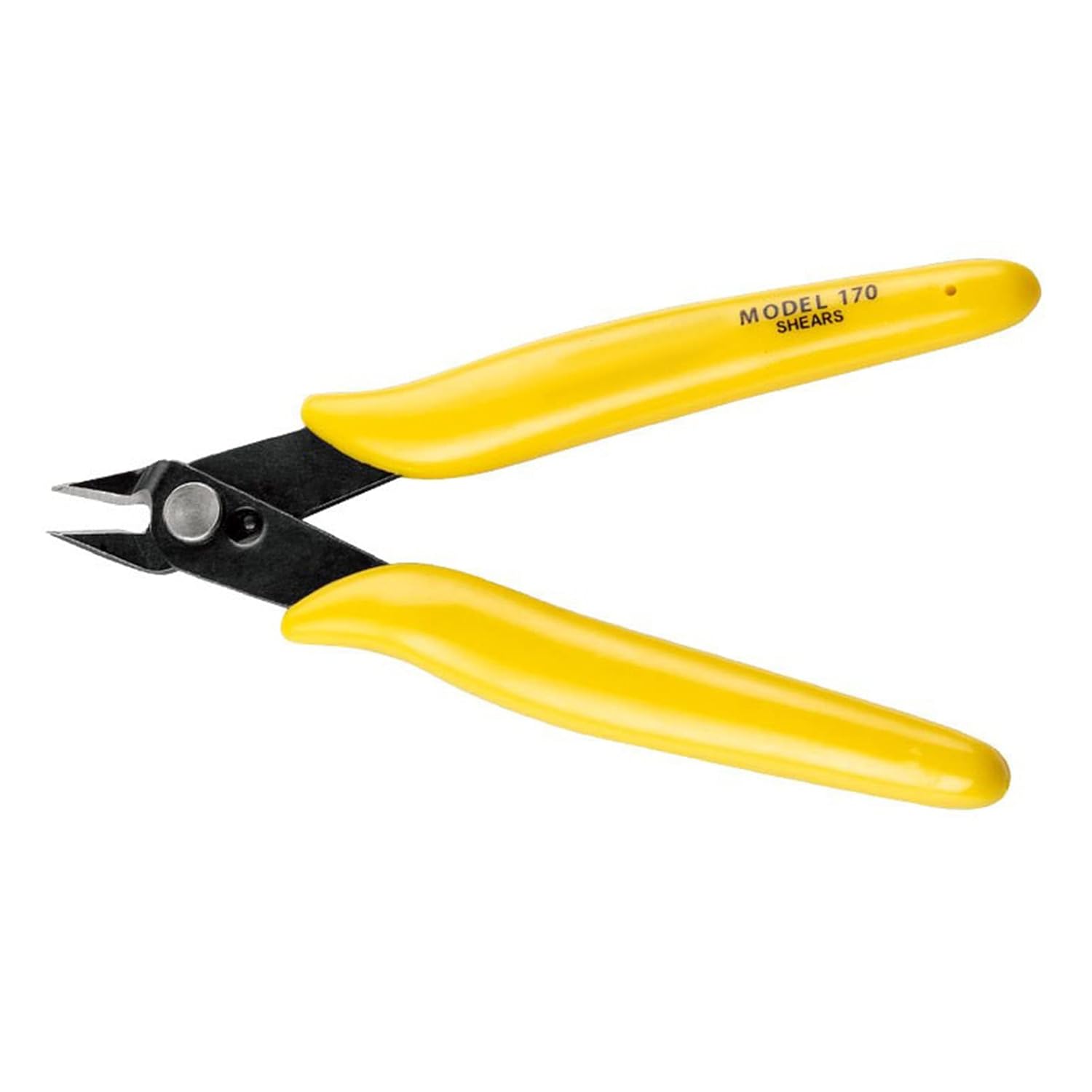 Mini Electronic Plier Yellow Rubber Handle Wear Resistant Carbon Steel Micro Wire Cutter for Cutting Cutters with Spring inch Bulk Pack Flush Cutter Electronics Nipper Shear Model Ties Plastic Snip