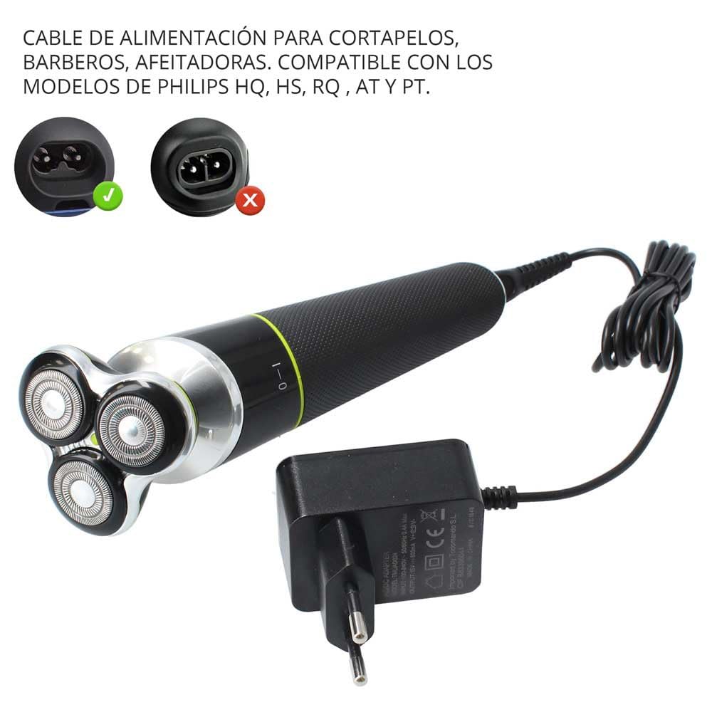 TM Electron TMUAD024 Zasilacz ładowarki 5, 4 W (15 V/630 mAh) do golarek Philips Series Qp, PT, S, At, Rq, HS, Hq, Qt, Qc, Qs, S, Ys, Qg