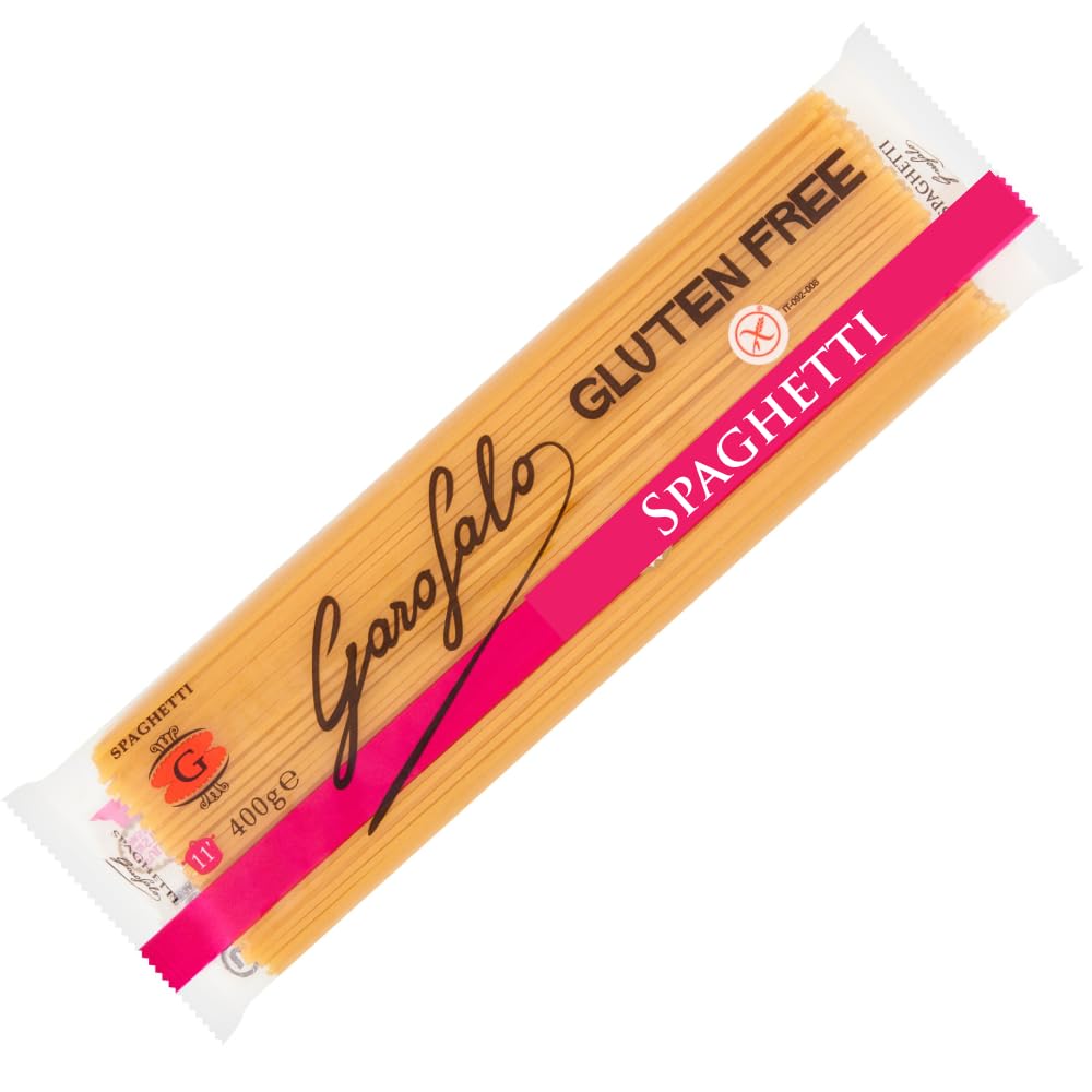Garofalo Gluten Free Spaghetti Italian Dried Pasta, 400g - Suitable for Coeliac and Vegan diets (Pack of 1)