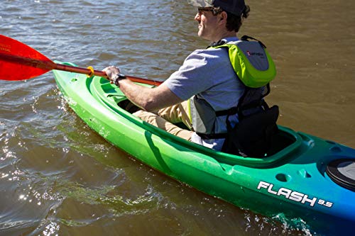 Image of Perception Flash 9.5 | Sit Inside Kayak | Rod Holders and Rear Storage