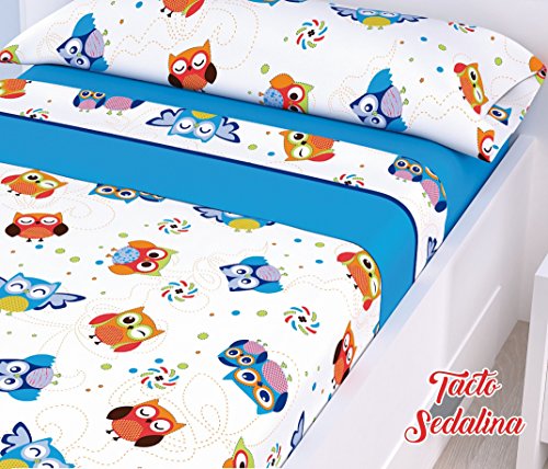 HM'S HOME'SECRET Juego de sábanas de coralina Tacto sedalina Modelo P