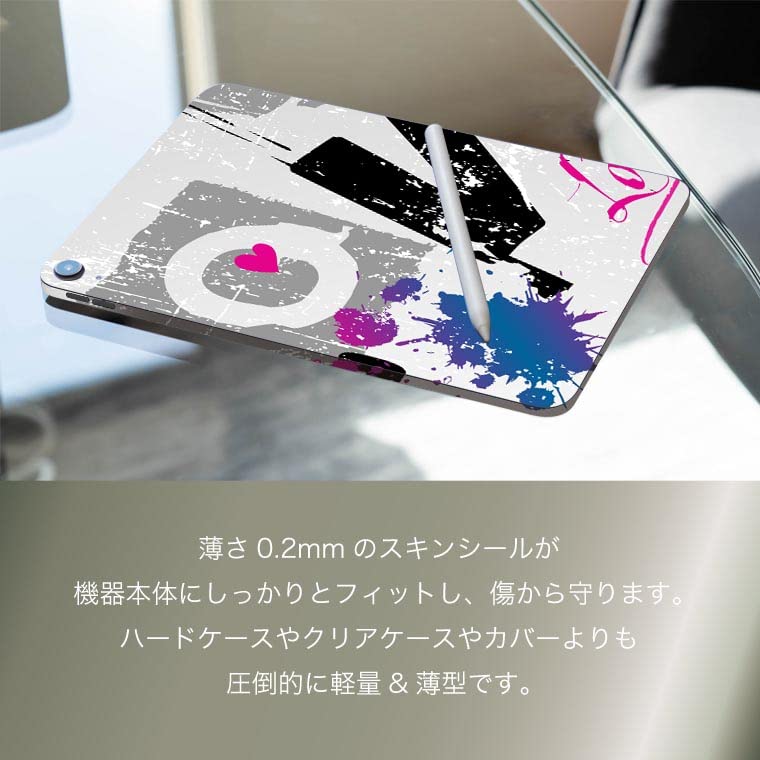 Amazon.co.jp: iPad 10 用 スキンシール 第10世代 2022 A2696 A2757