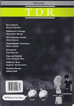 Single Issue Magazine TDR: The Drama Review: Fall 2001 Book
