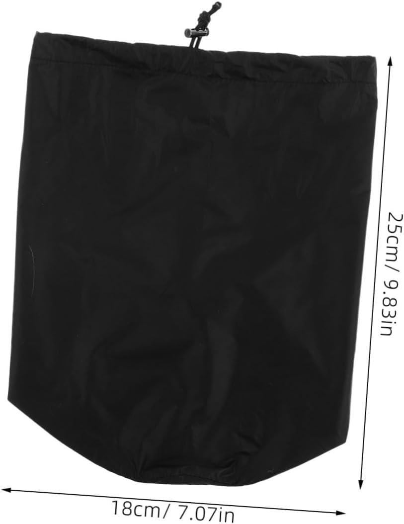 Waterproof down Jacket Storage Bag Portable Chinlon Drawstring Organizer image 2