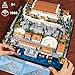 kvsju Architecture Acropolis Castle, Famous Landmark Architecture Athenian Acropolis Building Block Sets, Collectible Exhibition Model for Children and Adults