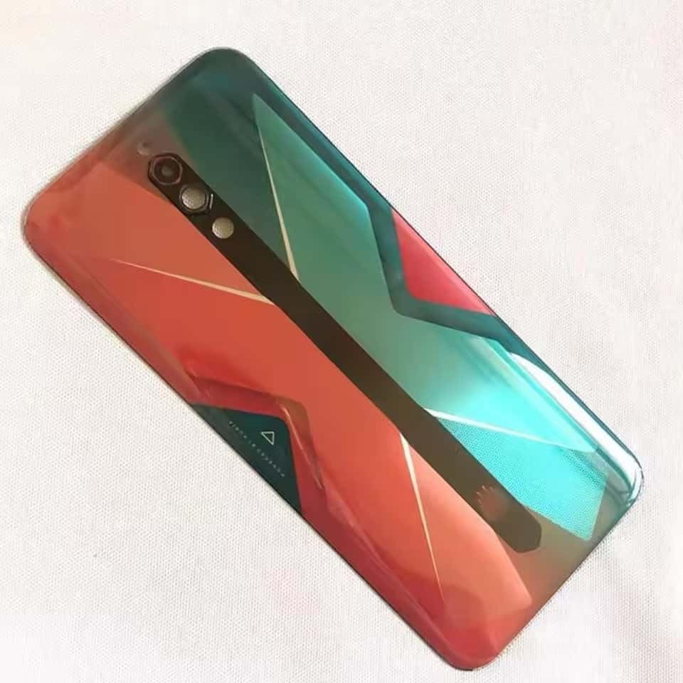 YOOOKOOO Compatible Rear Back Cover for ZTE Nubia Red Magic 5G – Battery Door Housing Replacement Part (RedBlue)