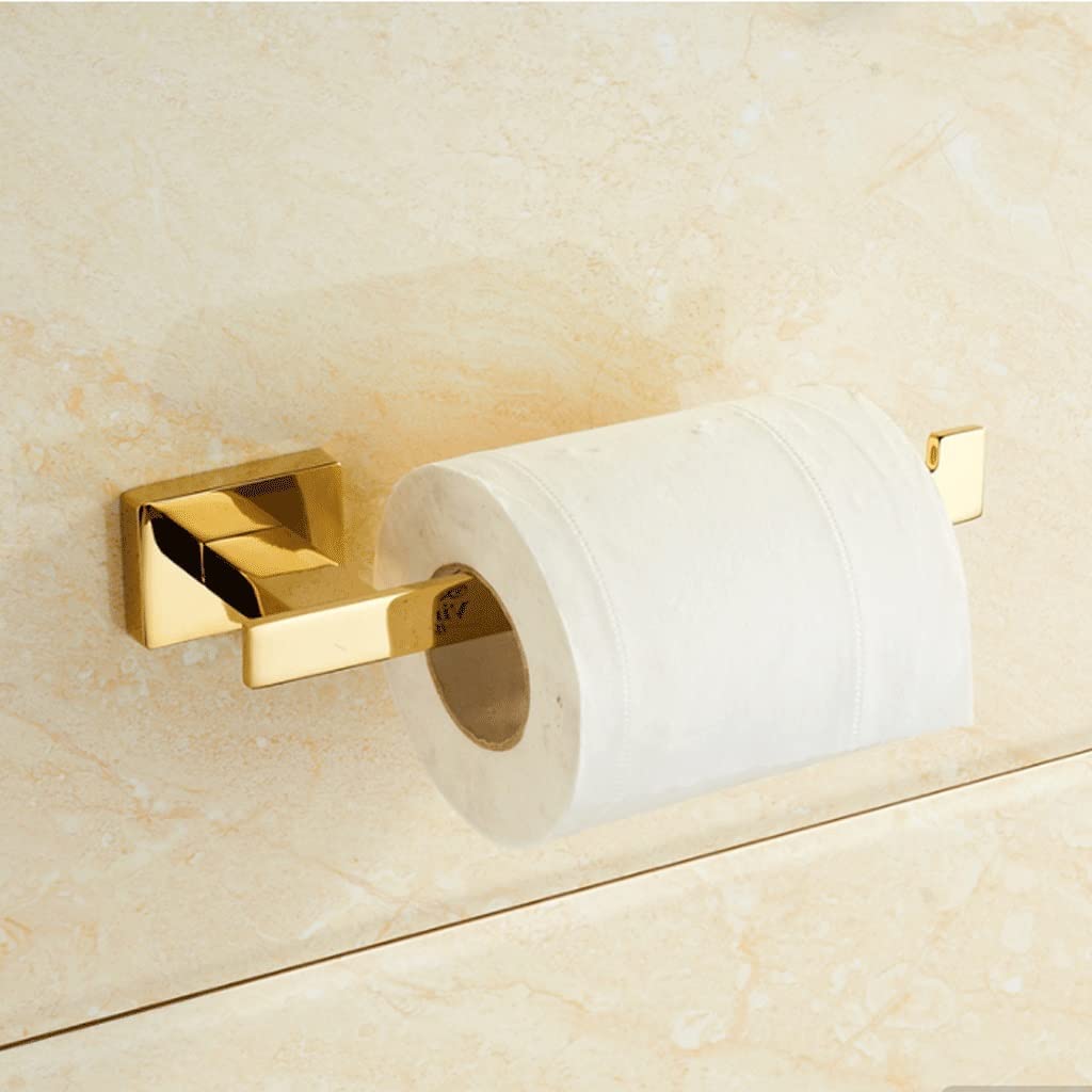 Uchwyt Papier Uchwyt Na Papier Toaletowy Ze Stopu Cynku Stojak Złoty Nowoczesne Akcesoria Łazienkowe Naścienny Do Łazienki Toaletowy