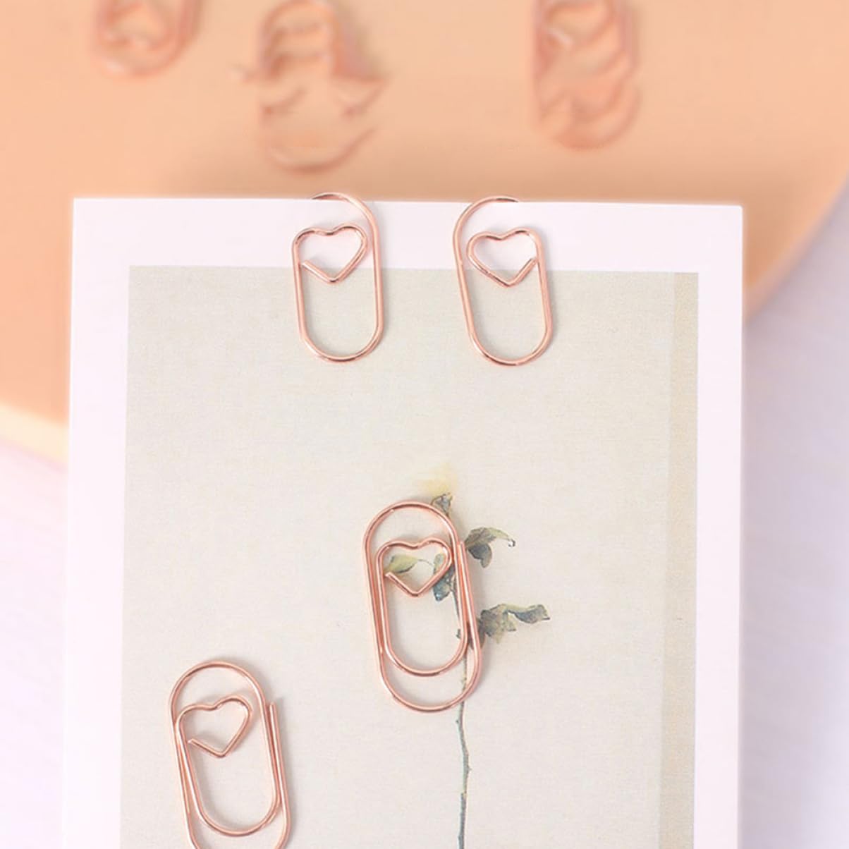 DOITOOL 5 Set Graffette Metalliche Per Ufficio E Per Documenti E Segnalibri Colorati Per Note Foto E Memos 200 Pezzi * 5