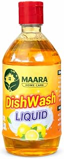 MAARA HOME CARE Dishwash Liquid 500ml (Pack of 2) | Lemon Power Kitchen Cleaning Gel | Removes Grease & Oil Easily | Dish ... Price In India