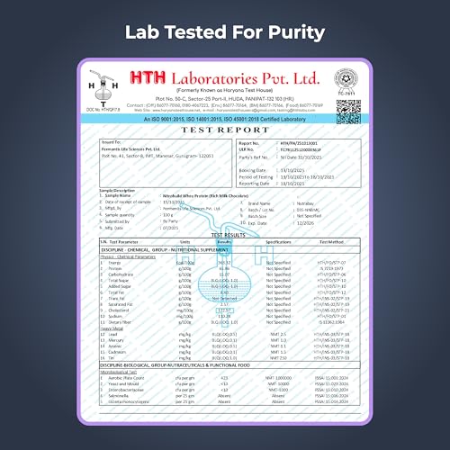 Image of Nutrabay Pro Nitro Build Whey Protein Powder - 1kg, Milk Chocolate | 30g Protein, 3g Creatine, 6.6g BCAA | Easy to Digest | NABL Lab Tested | Muscle Growth & Recovery | Gym Supplement for Men & Women