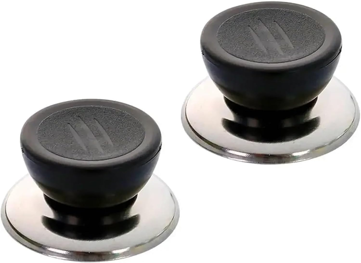 Gkirqvpe Color2 Pot Lid Knob, Pack Of 5 Wooden Replacement Pot Lid Knobs For Saucepan Frying Pan Glass Cookware(Color2)