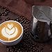 Wingjip Milk Frothing Pitcher 20oz with Thermometer Espresso Steaming Frothing Cup with Internal Measurement Perfect for Espresso Machines and Latte Cappuccino Art, Coffee Fest Family office Commercia
