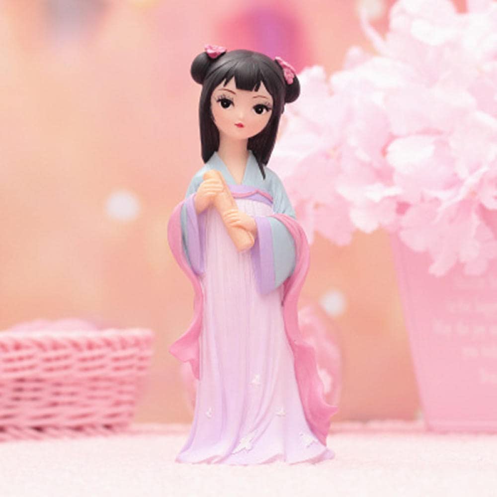 Cadeau d'anniversaire original avec cette statue de fille romantique de 16cm