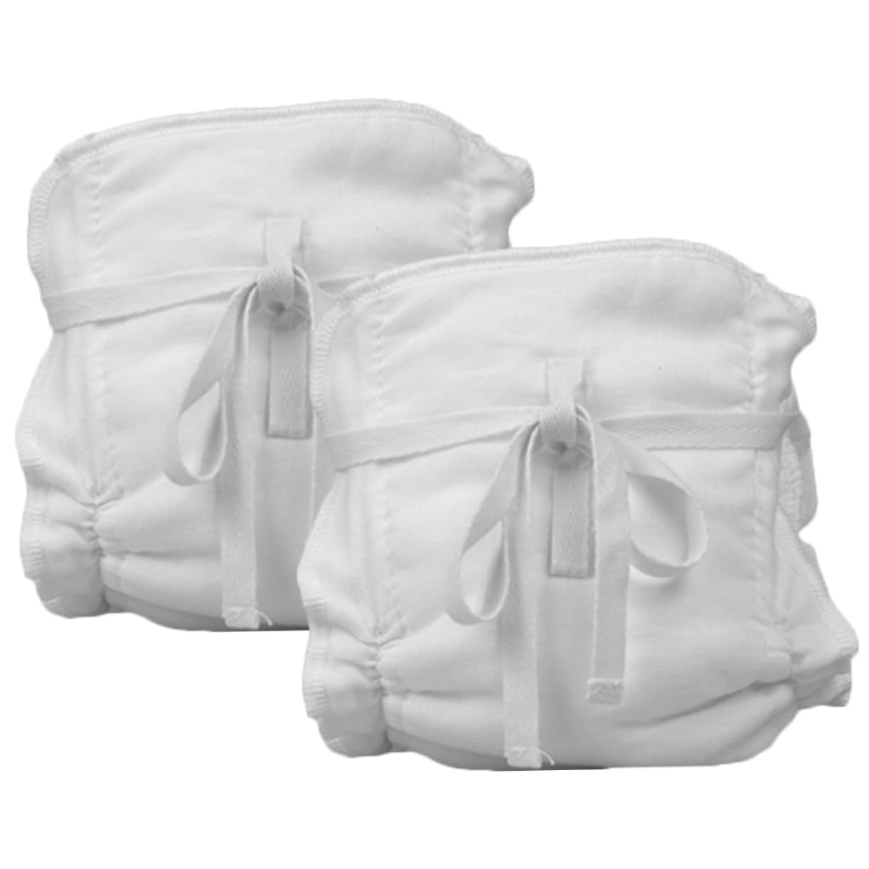 Beatifufu Baby Cloth Diapers Washable 2pcs Newborn Cotton Diaper Pant Reusable Diaper Pant for b