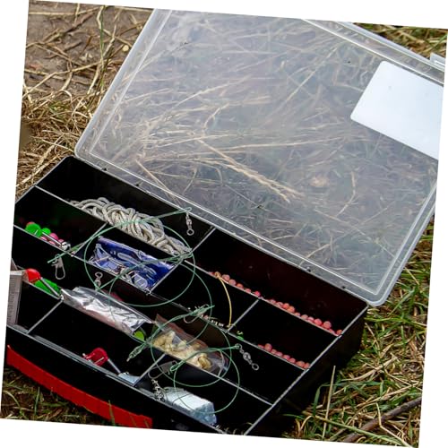 Set de líderes de pesca con alambre de acero antienredos miniatura 6