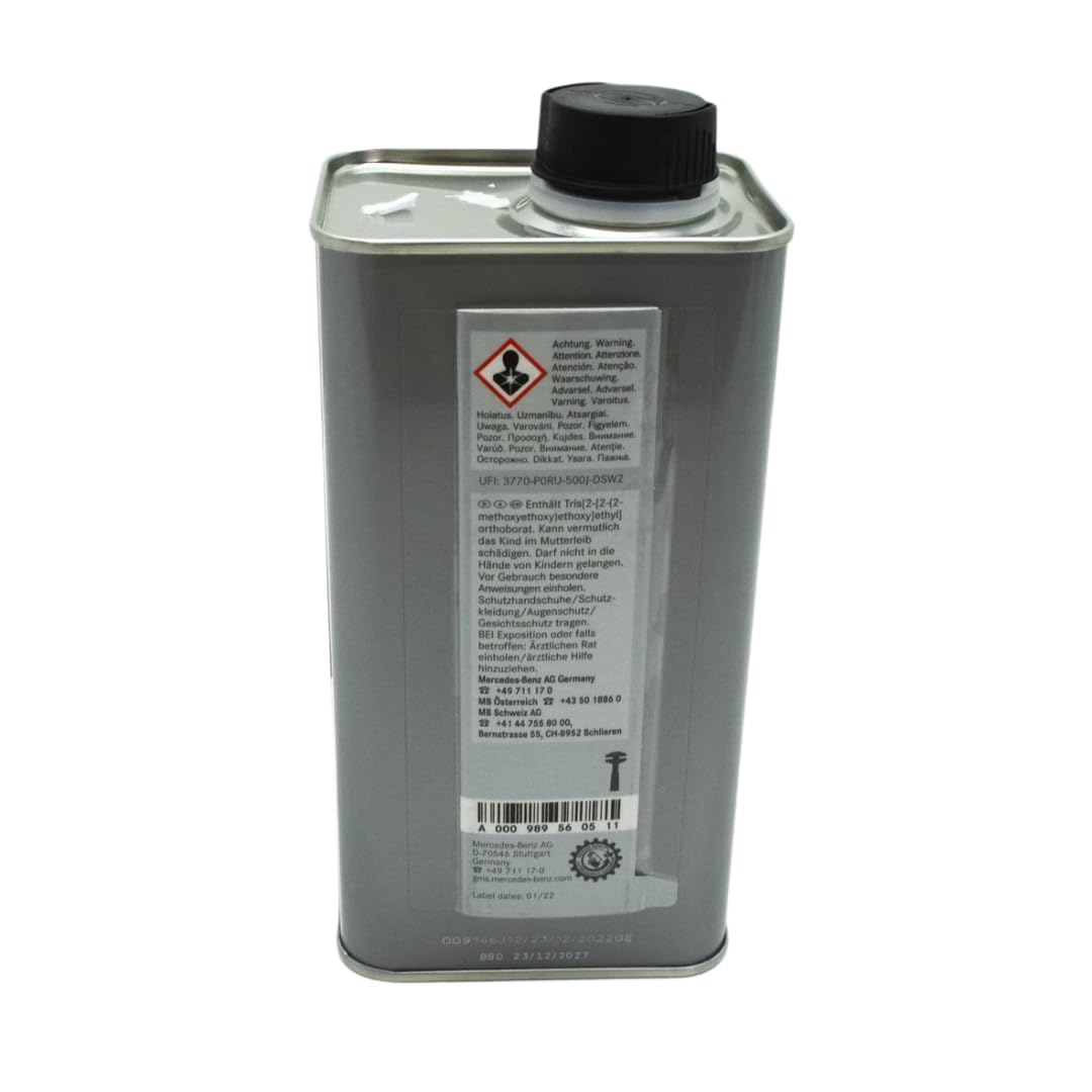 Líquido de frenos ORIGINAL MERCEDES BENZ DOT4 PLUS MB 331.0 1L A000989560509