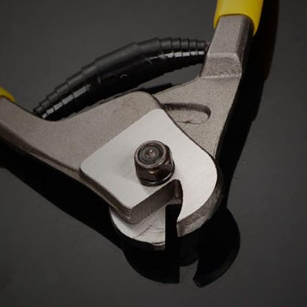 Special Pliers for Wire Scissors and Rope, Small Metal, 8 Inch with Yellow Design