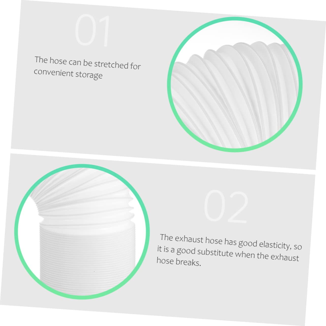 ERINGOGO 1pezzi Flessibile Per Condizionatori Design Retrattile Per Facile Installare e Adatto Per Ambienti Domestici