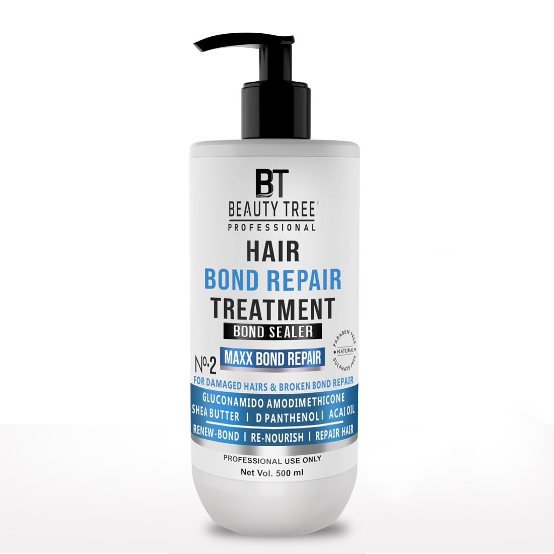 BEAUTY TREE Hair Bond Repair Treatment Bond Plex Effect for Damaged Hairs & Broken Bond Repair 500 Ml
