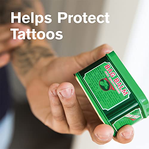 Bag Balm Vermont's Original Hand Moisturizer, Hand Balm For Dry Skin, Cracked Hands, Heels & Dry Hands Treatment, For Dogs And More Ointment, Dry Skin Lotion - 4Oz Tin, 1 Pack #TOP6