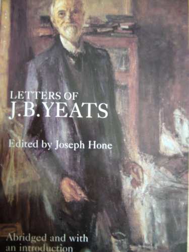 Letters of John Butler Yeats 057119754X Book Cover