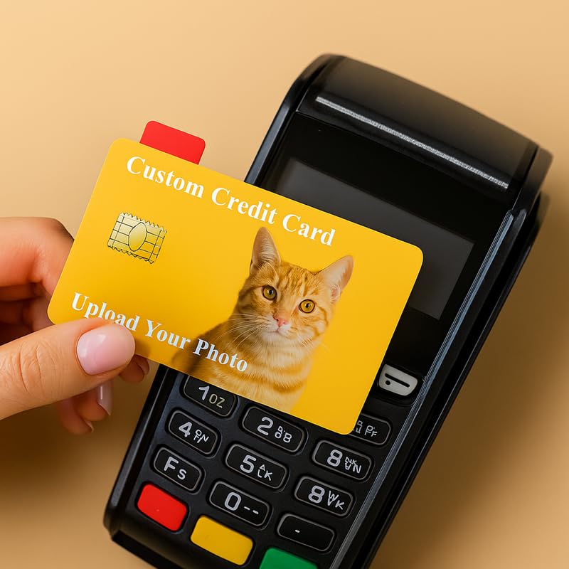 Custom Premium Waterproof Credit Card Skin with Debit Card Skin – Personalized Image Bank Cover – Removable Credit Cards Sticker4