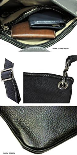 Amazon | DELL'GA(デルガ)LEATHER SHOULDER BAG MADE IN ITALY (ORANGE